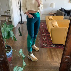 Eckhaus Latta Western Jeans - Green